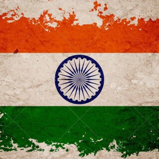 12649489-india-flag-on-old-vintage-paper-can-be-use-for-background-design-and-vintage-related-concept