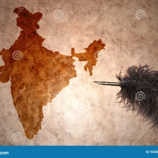 vintage-india-map-paper-old-pen-96884172